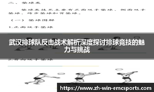 武汉排球队反击战术解析深度探讨排球竞技的魅力与挑战