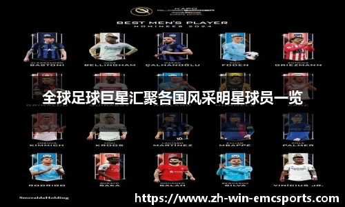全球足球巨星汇聚各国风采明星球员一览